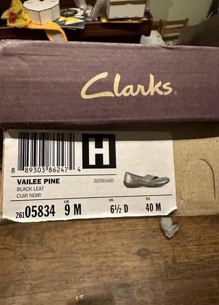 Туфлі clarks, 39 розмір, на вузьку ногу4 фото
