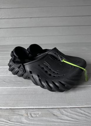 Crocs echo clog шльопанці шльопки тапки тапочки