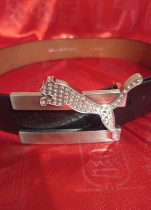 Ремень женский натуральная кожа оригинал пума