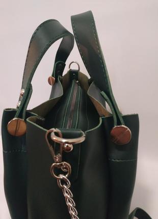 Женская сумка. стильная большая женская сумочка из эко кожи.7 фото