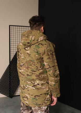 Куртка чоловіча тактична демісезонна туреччина зсу мультикам 8952 m хакі5 фото