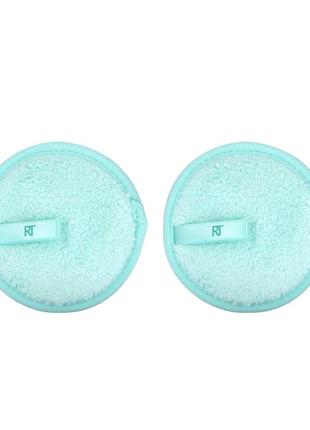 Real techniques makeup remover pads, reusable + dual-sided, 2 pack4 фото