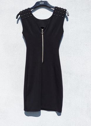 Чёрное облегающее платье soky & soka3 фото