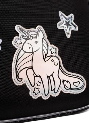 Рюкзак шкільний каркасний "yes" h-100 559546 magic rainbow unicorn3 фото