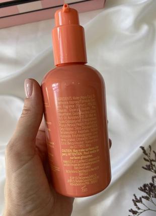 Лосьон для тела с шиммером victoria’s secret pink peach body lotion оригинал большой лосьон помпа5 фото