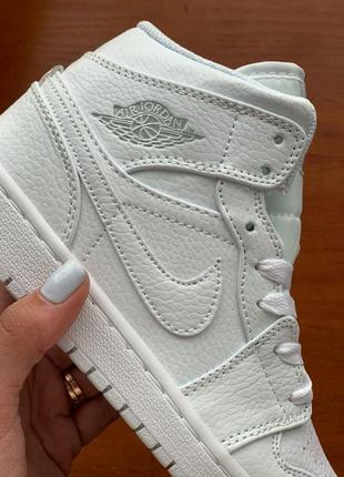 Nike air jordan 1r high white - розпродаж.8 фото