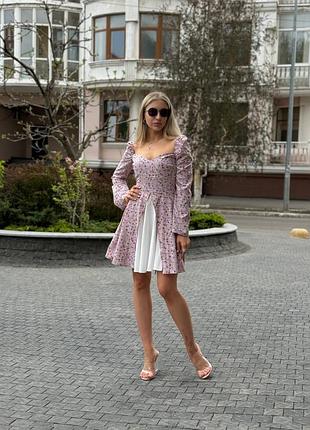 Мини платье 7