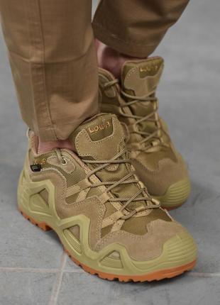 Кроссовки lowa gore-tex койот