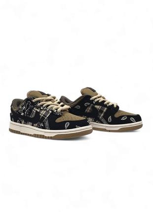 Nike sb dunk × cactus jack5 фото