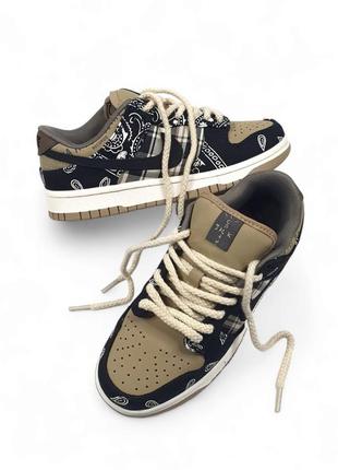 Nike sb dunk × cactus jack2 фото