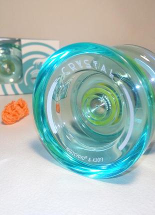 Йо-йо професійне magicyoyo k2 (p) crystal green