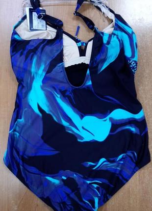 Синій спільний купальник bahama нова колекція4 фото