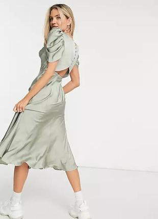 Распродажа платье asos миди на линии пуговиц10 фото