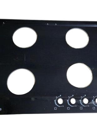 Стільниця скляна для газової поверхні "eleyus" 60 bl (чорне)