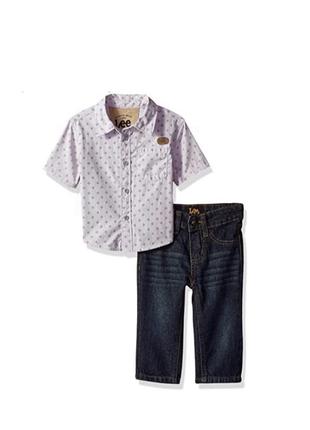 Новий комплект сет сорочка джинси lee 2 роки