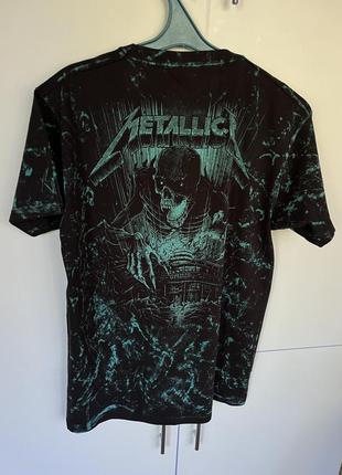 Футблка metallica full print3 фото