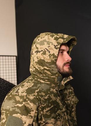 Куртка-бушлат военная мужская тактическая турция всу (зсу) пиксель 8922 m7 фото