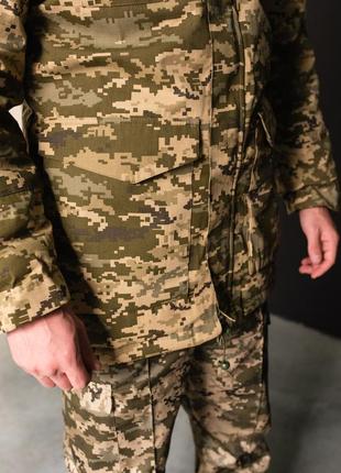 Куртка-бушлат військова чоловіча тактична туреччина зсу піксель 8922 m8 фото