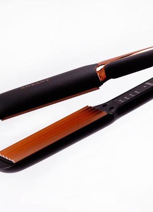 Щипці гофре для волосся професійні 40 вт випрямляч плойка з індикатором роботи sokany sk-1906