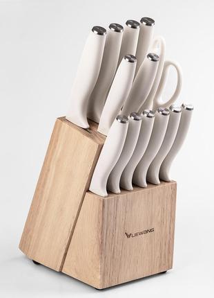 Набір кухонних ножів 14 предметів2 фото
