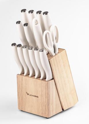 Набір кухонних ножів 14 предметів4 фото