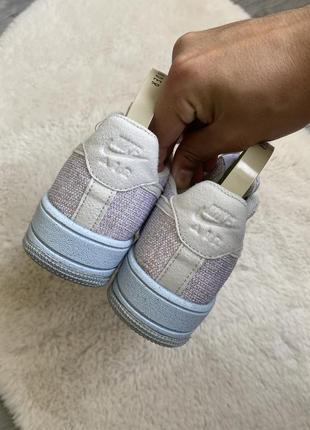 Nike air force 1 lunar flyknit женские фирменные кроссовки4 фото