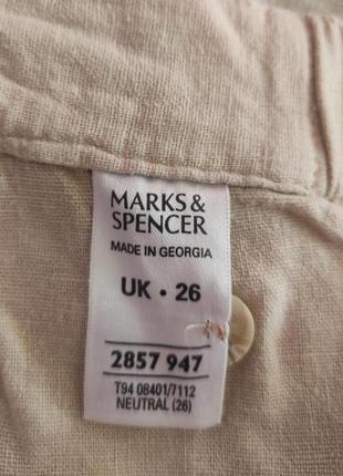 Бриджи летние  55% лён mark's &spencer  раз, 603 фото