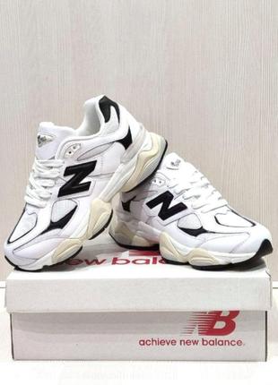 Женские кроссовки new balance 9060 .подростковые  кроссовки нью бэленс 9060 . кожа.натуральный замш.5 фото