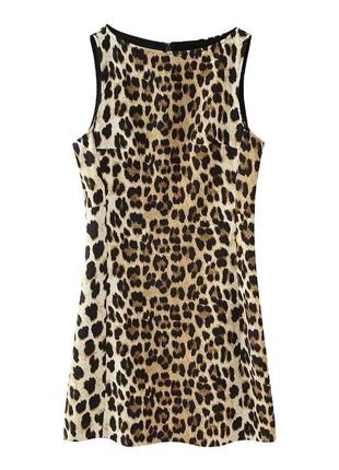 Базова леопардова сукня2 фото