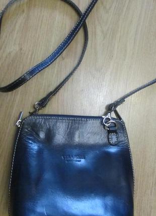 Жіноча шкіряна нова сумка - боді vera pelle.