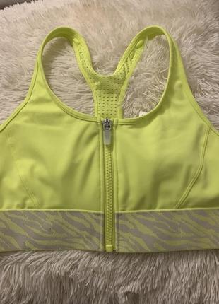 Спортивний топ на замку h&m