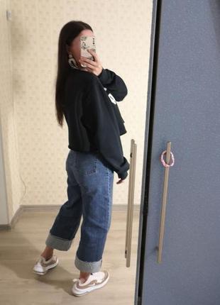 Стильные джинсы h&amp;m, фирменные джинсы, широкие джинсы, широкие брюки, джинсы zara2 фото