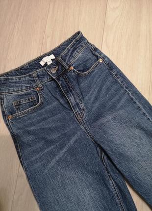 Стильные джинсы h&amp;m, фирменные джинсы, широкие джинсы, широкие брюки, джинсы zara6 фото