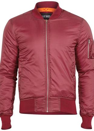 Surplus куртка surplus basic bomber jacket bordeaux (l)