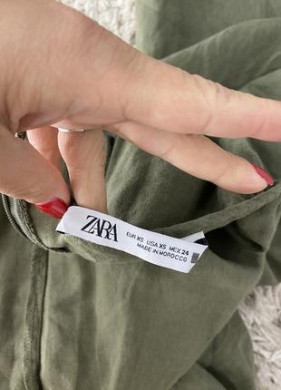 Комбінезон лляний zara9 фото