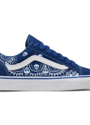 Кеди vans style 36 bandana5 фото