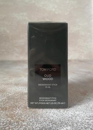 Tom ford - oud wood deodorant stick - дезодорант сток, 75 ml