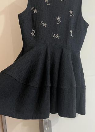 Праздничное короткое пышное мини платье биспер1 фото
