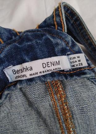 Джинсовий комбінезон м 38 розмір bershka4 фото