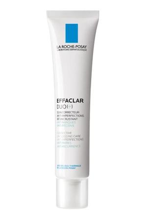 La roche-posay effaclar duo(+) средство по уходу за комбинированной и жирной кожей 40 ml