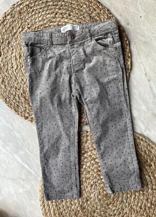 Zara штаны джинсы 18-24 месяца1 фото