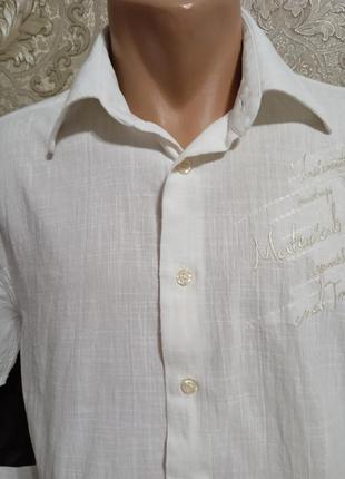 Рубашка тенниска на короткий рукав для подростка. размер s,m,l.4 фото
