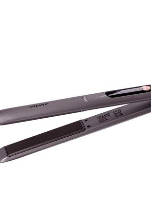 Випрямляч для волосся керамічний 40 вт до 530 градусів, стайлер для вирівнювання волосся і завивки sokany