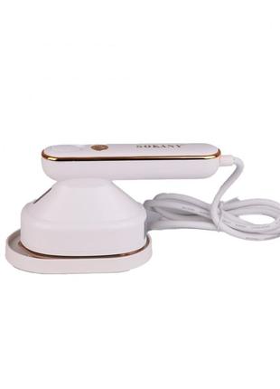 Праска відпарювач портативна дорожня, міні праска з парою, маленька дорожня праска sokany sk-3071w5 фото