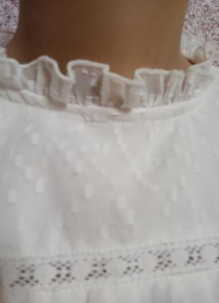 Блуза белая женская размер s,xs,m.4 фото