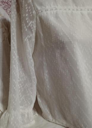 Блуза белая женская размер s,xs,m.10 фото