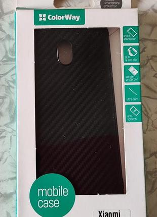 Чохол colorway xiaomi redmi 8a carbon