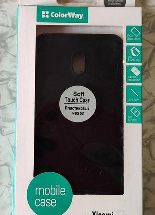 Чохол colorway xiaomi redmi 8a soft touch black