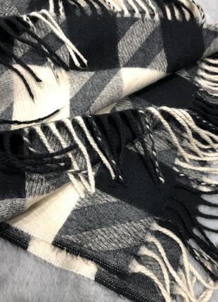 Очень мягкий теплый шарф палантин широкий6 фото