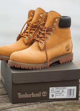 Чоловічі черевики timberland « ginger» {хутро}